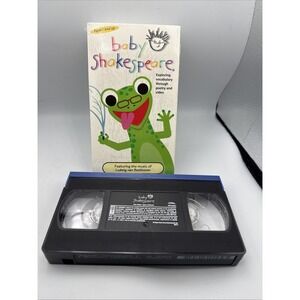 Baby Einstein- Baby Shakespeare World Of Poetry VHS Tape Walt Disney Vocabulary